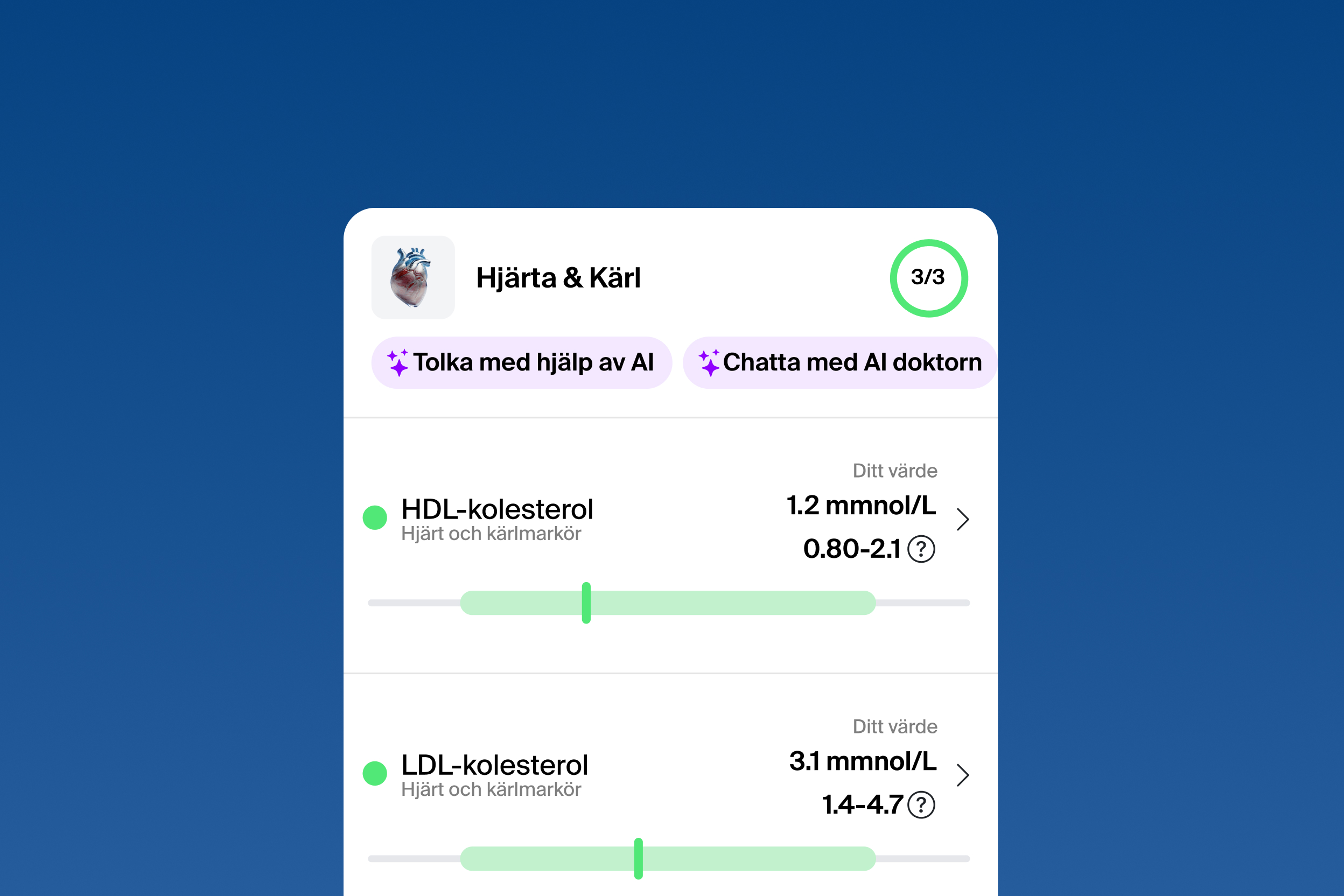 Krijg resultaten en inzichten